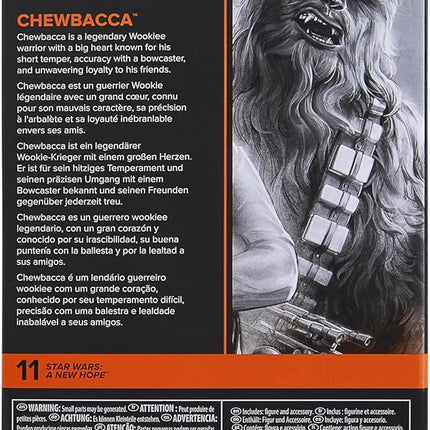 STAR WARS The Black Series Chewbacca, A New Hope Premium Collectible 6 Inch Action Figure