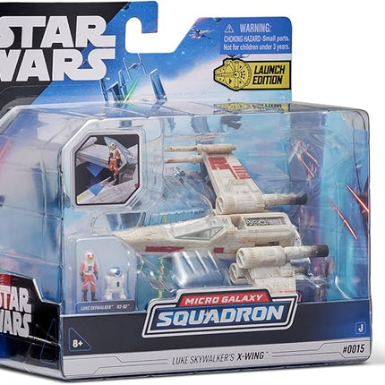 Star Wars 5-Inch X-Wing Starfighter Vehicle with Luke Skywalker & R2-D2 Micro Figures