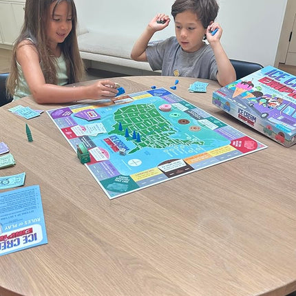 Ice Cream Empire by Empire Games –Strategic Family Game for Adults, Teens & Kids Ages 7+, Build Your Ice Cream Business Board Games for Adults & Kids, Educational Kids Games for Game Night Fun