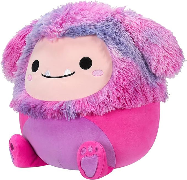 Squishmallows Original 14-Inch Woxie Magenta Bigfoot with Tie-Dye Mane - Official Jazwares Large Plush