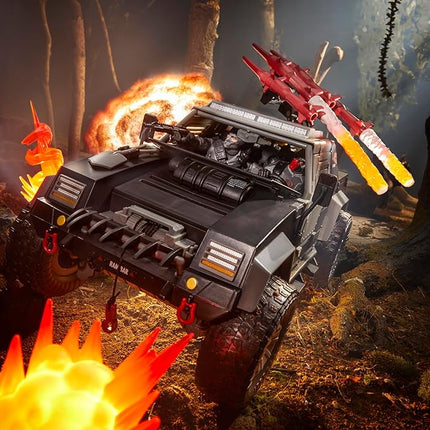 G.I. Joe Classified Series #120, Cobra Night Attack 4-WD Stinger & Driver, Collectible 6 Inch Action Figure & Vehicle with 8 Accessories