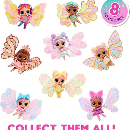 L.O.L. Surprise! Fairies Tots Dolls with Make-Your-Own Fairy Wings and 8+ Surprises to Unbox, Including Matching Fairy Accessories - Great Gift for Kids Ages 4+