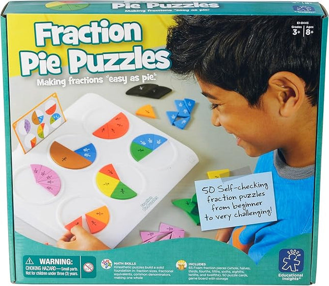 Educational Insights Fraction Pie Puzzles