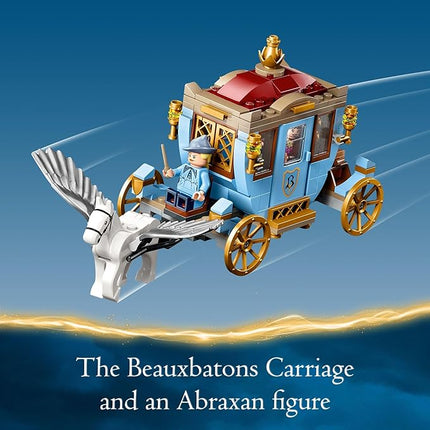 LEGO Harry Potter Triwizard Tournament: The Arrival, Harry Potter Collectible with Beauxbatons Carriage and Durmstrang Ship, Magical Gift for Boys & Girls, Harry Potter Toy for 10 Year Old Kids, 76440