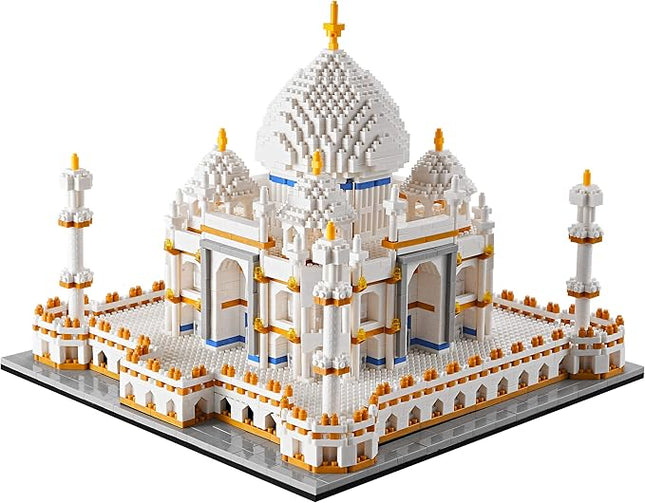 YaJie Taj Mahal Micro Building Blocks Set for Adults, Mini Architecture Bricks Building Sets, Collection Creative Model Toys Gifts for Age 14+ Teens（3950PCS）