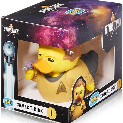 TUBBZ Boxed Edition Captain James Kirk Collectible Vinyl Rubber Duck Figure - Official Star Trek Merchandise - TV, Movies & Video Games