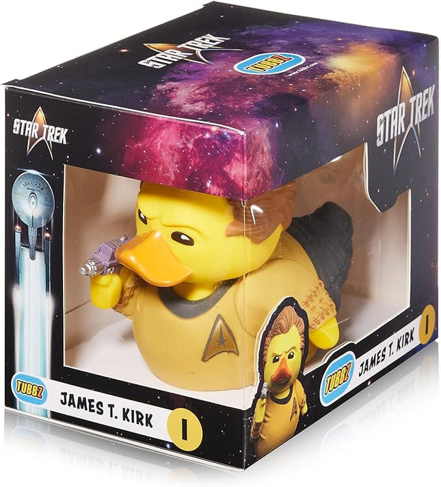 TUBBZ Boxed Edition Captain James Kirk Collectible Vinyl Rubber Duck Figure - Official Star Trek Merchandise - TV, Movies & Video Games