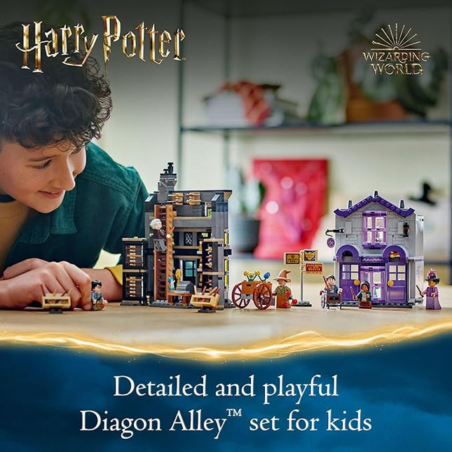 LEGO Harry Potter Ollivanders & Madam Malkin's Robes Building Toys - Harry Potter Toys for Kids, Boys & Girls, Age 8+ - Birthday Gift - 76439