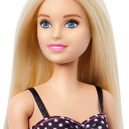 Barbie Fashionistas Doll with Long Blonde Hair - Polka Dot Outfit