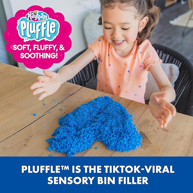 Educational Insights Pluffle® 4-Pack - Sensory Bin Foam Set, No Mess Alternative to Sand Toys & Slime for Toddlers at Home or in The Classroom, Fun Sensory Table Filler, Gift for Kids Ages 3+