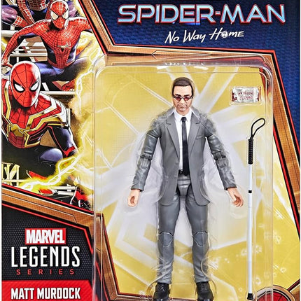 Marvel Legends Series Matt Murdock, Spider-Man: No Way Home Collectible 6-Inch Action Figures, Ages 4 and Up