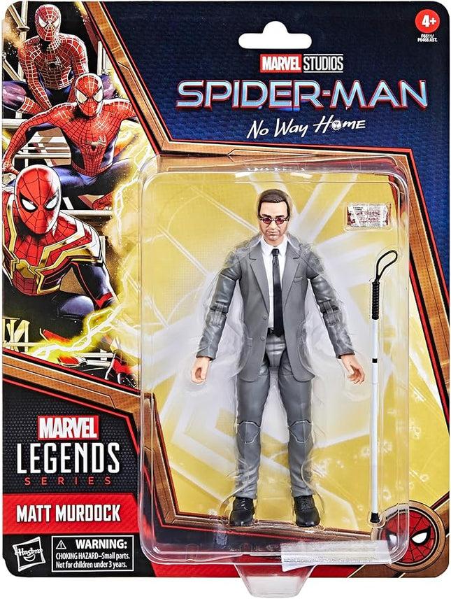 Marvel Legends Series Matt Murdock, Spider-Man: No Way Home Collectible 6-Inch Action Figures, Ages 4 and Up
