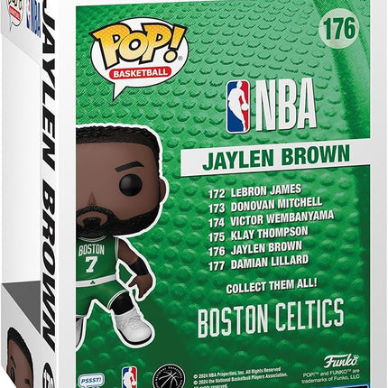 Funko POP! NBA: Celtics - Jaylen Brown - Collectable Vinyl Figure - Gift Idea - Official Merchandise - for Kids & Adults - Sports Fans - Model Figure for Collectors and Display