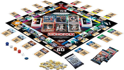 Monopoly Prizm: NBA 2nd Edition Board Game | Monopoly Game with 2023-24 Panini NBA Trading Cards | Ages 8 and Up | 2 to 4 Players | Basketball Games
