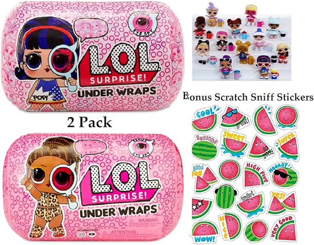 LOL Surprise! Underwraps Bundle Eye Spy Series 1A & 2A and Stickers!