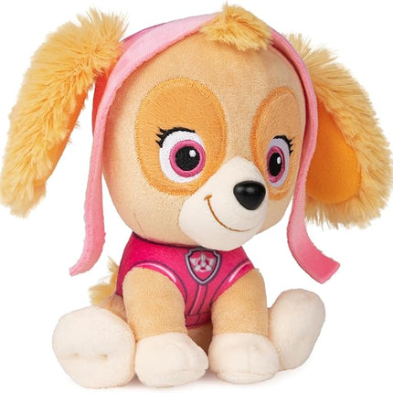 GUND Official PAW Patrol Skye in Signature Aviator Pilot Uniform Plush Toy, Stuffed Animal for Ages 1 and Up, 6" (Styles May Vary)