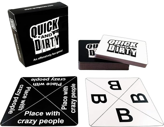 Quick And Dirty - an Offensively Fun Game! [Funny Social Comedy Game]