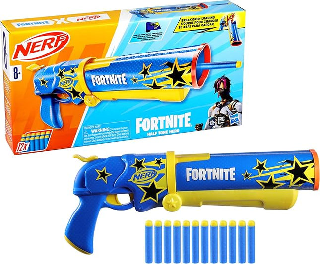 Nerf Fortnite Half Tone Hero Dart Blaster