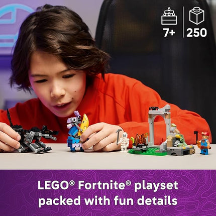 LEGO Fortnite Peely & Sparkplug’s Camp Kids Toy - Pretend Play and Video Game Building Set for Girls & Boys, Ages 7+ - Fortnight Toy Figures Peely, Sparkplug, & More - Gift Idea for Birthdays - 77075