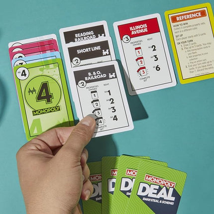 Monopoly Deal Card Game - English Version
