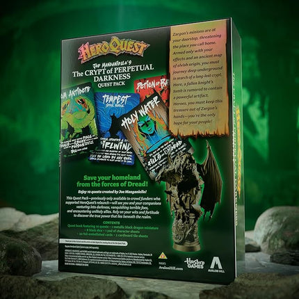 Avalon Hill HeroQuest Joe Manganiello’s The Crypt of Perpetual Darkness Quest Pack | Ages 14+ | 2 to 5 Players