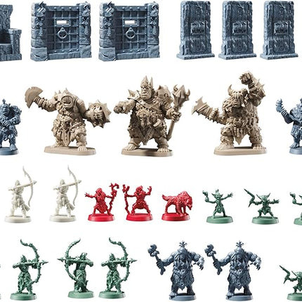 Avalon Hill Heroquest Against The Ogre Horde Quest Pack | Roleplaying Game | Ages 14+ | 2 to 5 Players | Requires HeroQuest Game System to Play, Multicolor, Pack 1