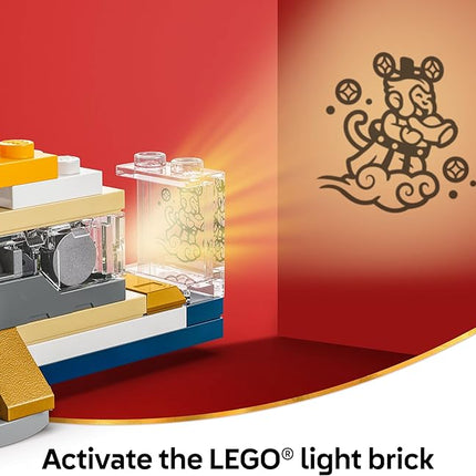 LEGO Spring Festival Trotting Lantern - Learning and Educational Building - Chinese Festival Toy for Kids, Boys and Girls, Ages 9+ - Cultural Gift for Display - Year of The Snake Minifigure - 80116