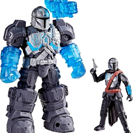 STAR WARS Epic World of Action The Mandalorian Mech Force Suit, 6.5-Inch Mech Suit & 4-Inch Action Figure, Toys for Boys & Girls Ages 4+