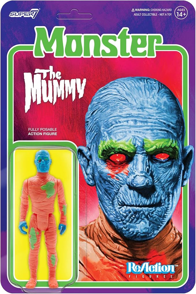 Super7 Universal Monsters The Mummy (Costume Colors) - 3.75" Universal Monster Movies Action Figure Classic Movie Collectibles and Retro Toys
