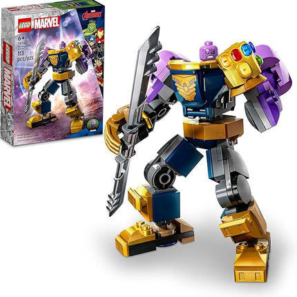 LEGO Marvel Thanos Mech Armor 76242, Avengers Action Figure Set, Building Toy with Infinity Gauntlet & Stones, Collectable Super Hero Gift for Boys and Girls Ages 6 Plus