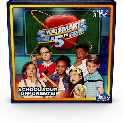 Hasbro Gaming are You Smarter Than a 5th Grader Board Game for Kids Ages 8 & Up