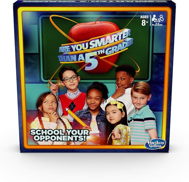 Hasbro Gaming are You Smarter Than a 5th Grader Board Game for Kids Ages 8 & Up