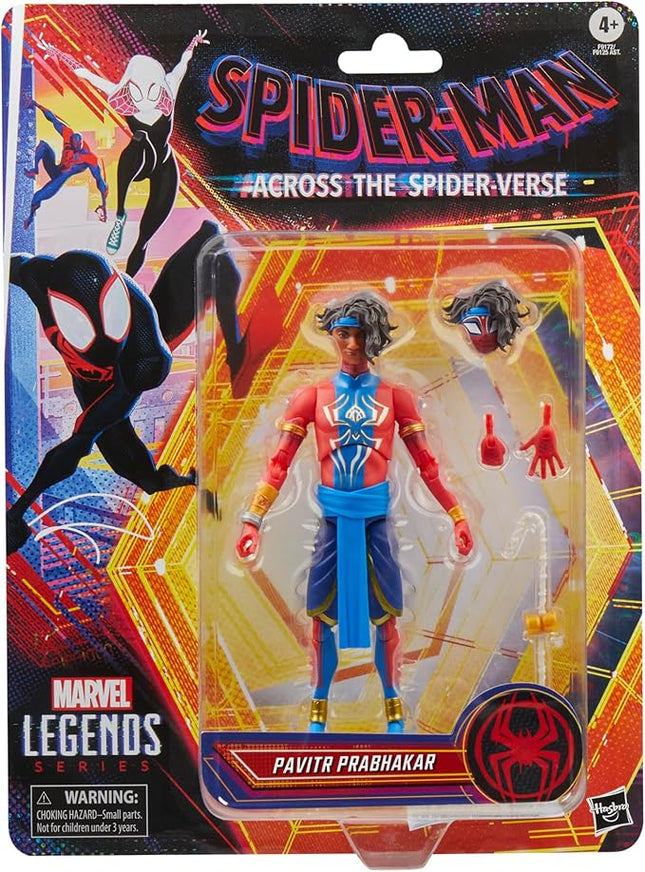 Marvel Legends Series Pavitr Prabhakar, Spider-Man: Across The Spider-Verse Collectible 6 Inch Action Figure