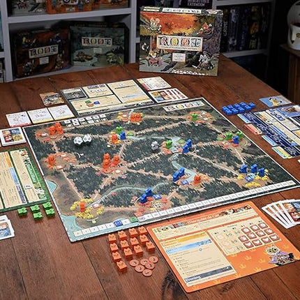 Root: A Game of Woodland Might and Right | Asymmetric Strategy Board Game by Leder Games | 2–4 Players | Ages 10+ | Adventure, Conflict & Area Control