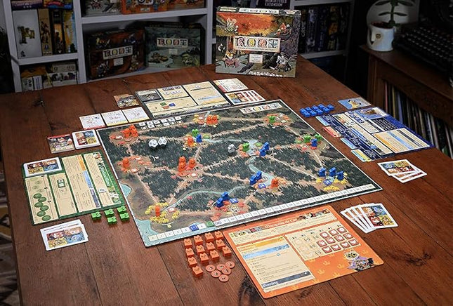 Root: A Game of Woodland Might and Right | Asymmetric Strategy Board Game by Leder Games | 2–4 Players | Ages 10+ | Adventure, Conflict & Area Control