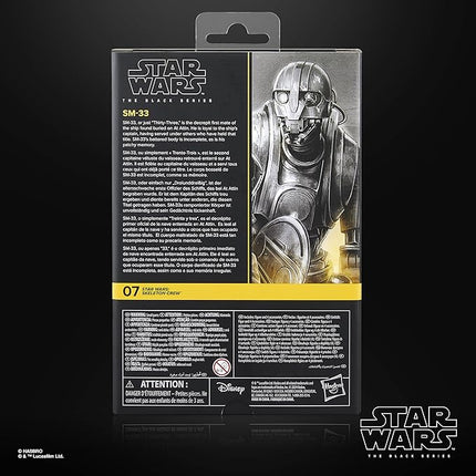 STAR WARS The Black Series SM-33, Skeleton Crew Deluxe Collectible 6 Inch Action Figure
