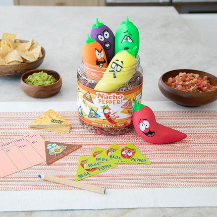 MindWare Nacho Pepper! Fast-Paced Match & Grab Family Card Game