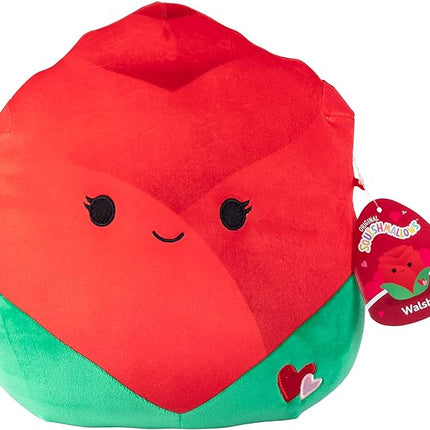 Squishmallow 10" Walsh The Rose Plush - Official Jazwares - Soft Cuddly Stuffed Animal Toy for Boys, Girls, Kids, Toddlers, Babies & Collectors - Flower Gift, Comfort Pillow, Hug-Friendly