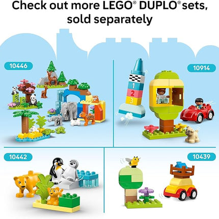 LEGO DUPLO Green Building Plate - 16x16 Stud Learning and Educational Building Toy for Toddlers, Preschool, Boys and Girls, Ages 1.5+ - Gift Ideas for Birthdays - 10460