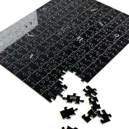 The Clearly Impossible Puzzle ® 100, 200, 500, 1000 Pieces Hard Puzzle for Adults Cool Funny Difficult Puzzles Clear Hardest - (200 Piece WTF Edition)