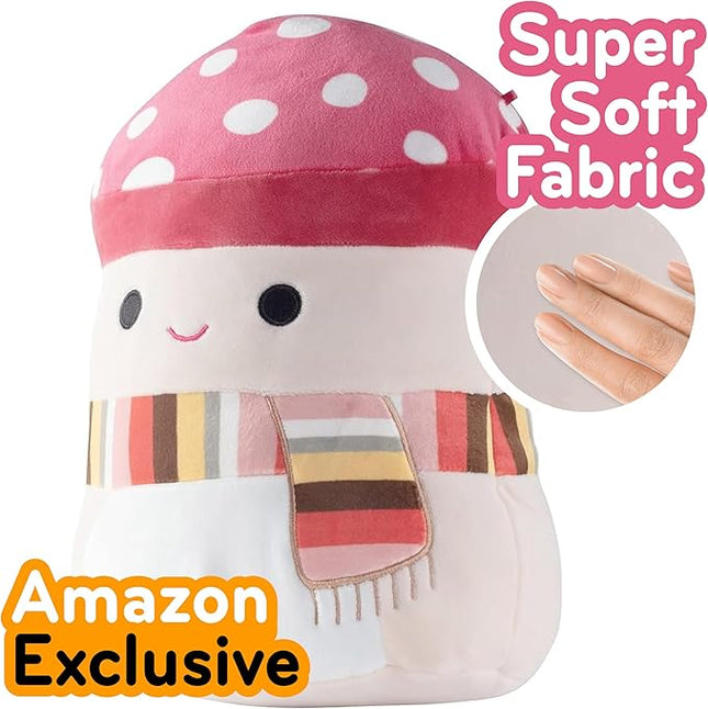 Squishmallows 10" Malcolm The Halloween Mushroom - Official Jazwares 2025 Exclusive Fall Plush Toy- Soft Cuddly Stuffed Animal, Autumn Decor, Collectible - Gift for Kids & Adults