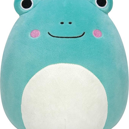 Squishmallows Original 12-Inch Ludwig Teal Frog with Mint Green Belly - Medium-Sized Ultrasoft Official Jazwares Plush