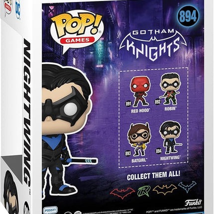 Funko POP! Games: Gotham Knights - Nightwing - Batman - Collectable Vinyl Figure - Gift Idea - Official Merchandise - for Kids & Adults - Video Games Fans - Model Figure for Collectors and Display
