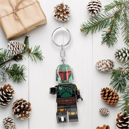 LEGO Star Wars - Large 3 Inch Tall Figure Key Light - Boba Fett (KE188H)