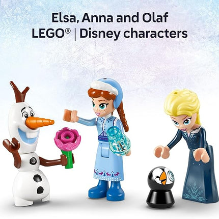 LEGO Disney Frozen: Arendelle Frozen Castle - Building Playset for Kids - Frozen Castle Toy for Fans with Princess Anna and Elsa Minidolls - 5 Year Old Girl & Boy Birthday Gift - 43265