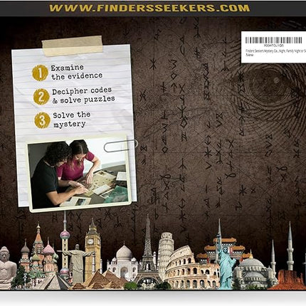 Mystery Game | National Parks Trail of Secrets – Be a Detective and Investigate an Unsolved case, Escape Room Puzzle Game, for Date Night, Family Night or Solo.