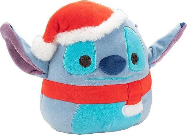Squishmallows Original 8-Inch Stitch - Lilo & Stitch Movie - Official Jazwares Disney Christmas Plush - Collectible Soft & Squishy Stuffed Animal Toy- Add to Your Squad - Gift for Kids, Girls & Boys