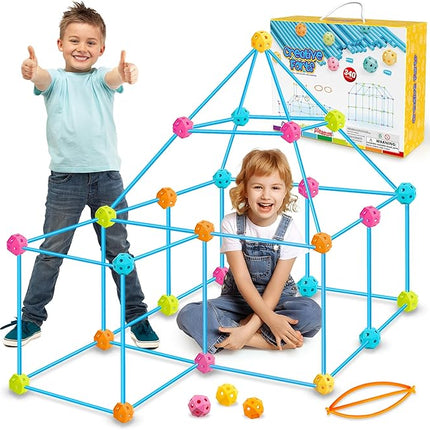 Curipeer Fort Building Kit for Kids 8-12 3-8 T Creative Stem Building Toys Indoor and Outdoor Kids' Construction Fun Toys for 3-12 Years Old Boys and Girls 340 Pcs