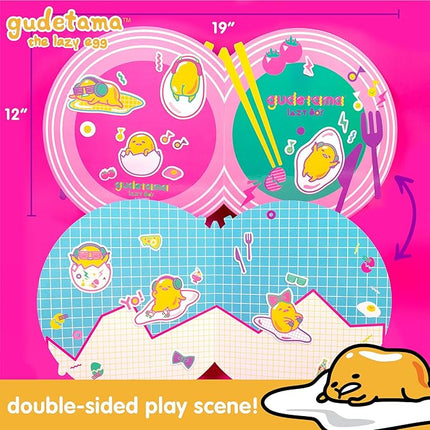 Gudetama The Lazy Egg Puffy Sticker Playset