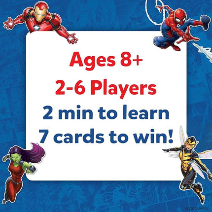 Skillmatics Guess in 10 Marvel, Card Games, Stocking Stuffers for Boys, Girls, Kids, Teens, Adults Who Love Avengers, Spiderman, Iron Man, Travel Toys, for Ages 8, 9, 10 and Up